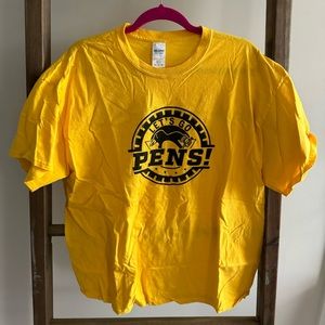 Pittsburgh Penguins Let’s Go Pens! Gold T-Shirt